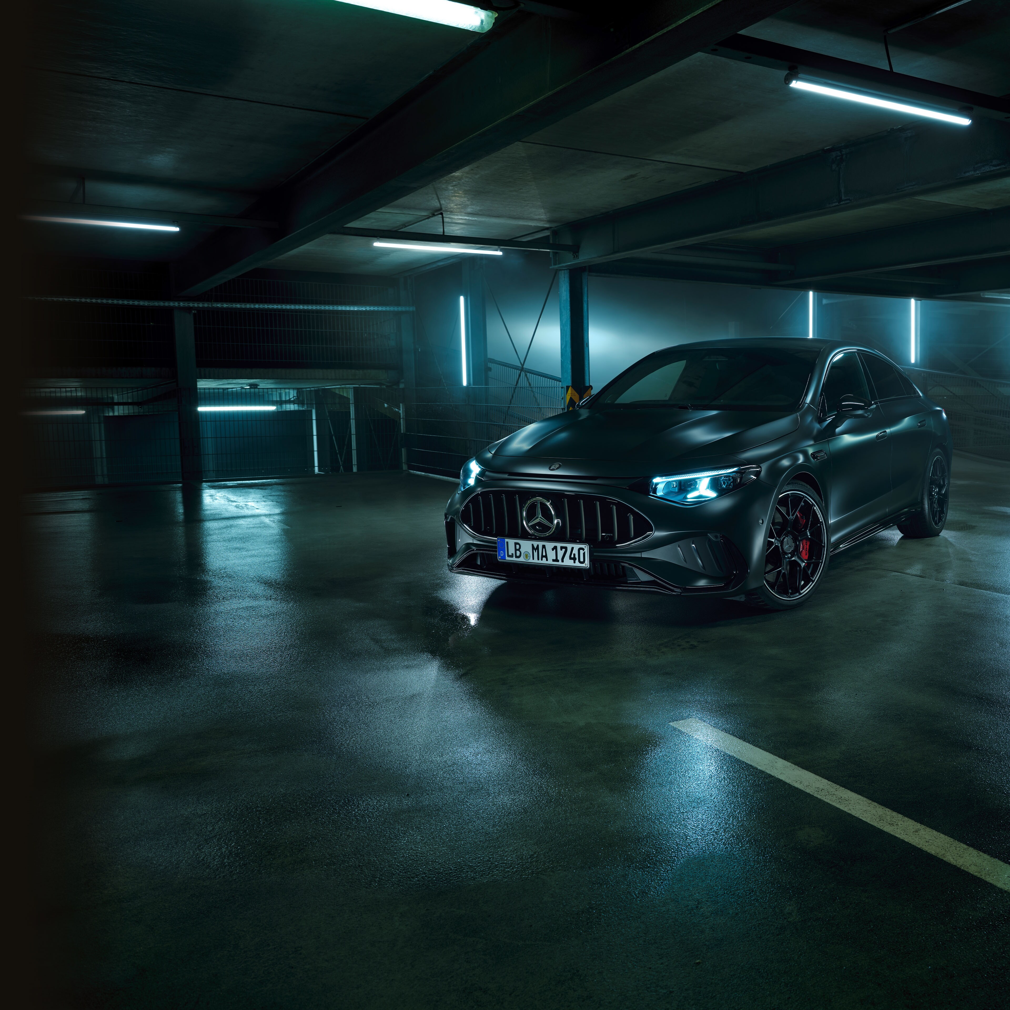 Zcela nový elektrický Mercedes-AMG CLA 45 4MATIC+.