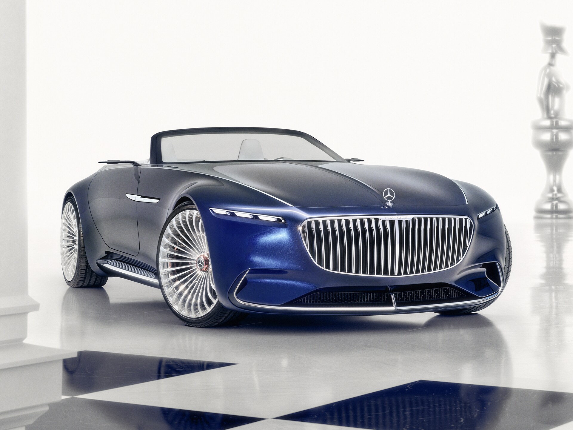 Vision 6 kabriolet a kupé | Značka | Mercedes-Maybach Vision 6 kabriolet a kupé.